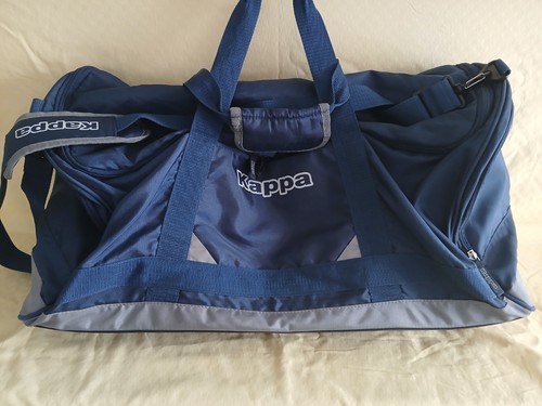 Kappa sporttasche blau grau - sporttasche, blau-grau