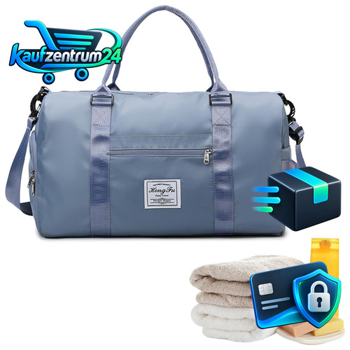 Fitness tasche blau - tasche,